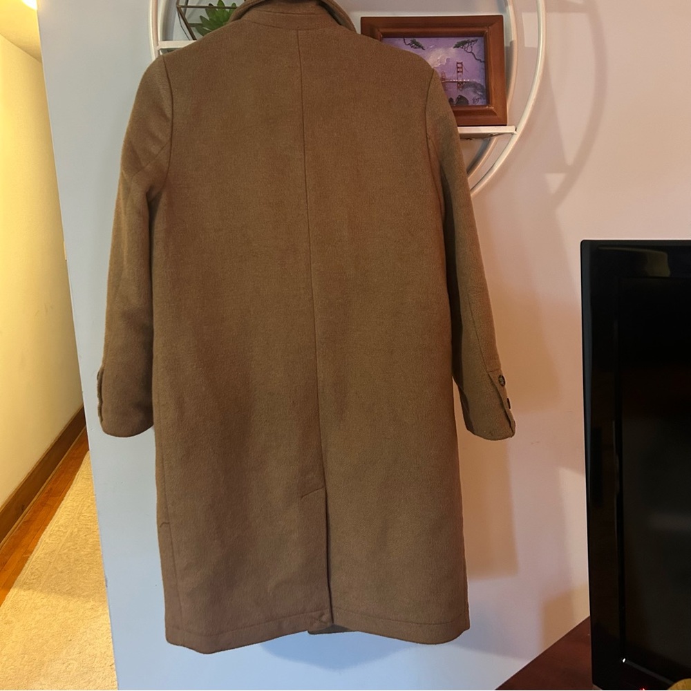 Cupcakes and Cashmere Fayola Women’s XS Extra Small Camel Duster Tan Coat - Picture 3 of 5